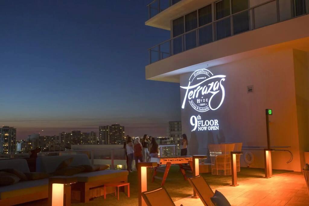 Direct Oceanfront Condo - Hyde Resort Голливуд Экстерьер фото
